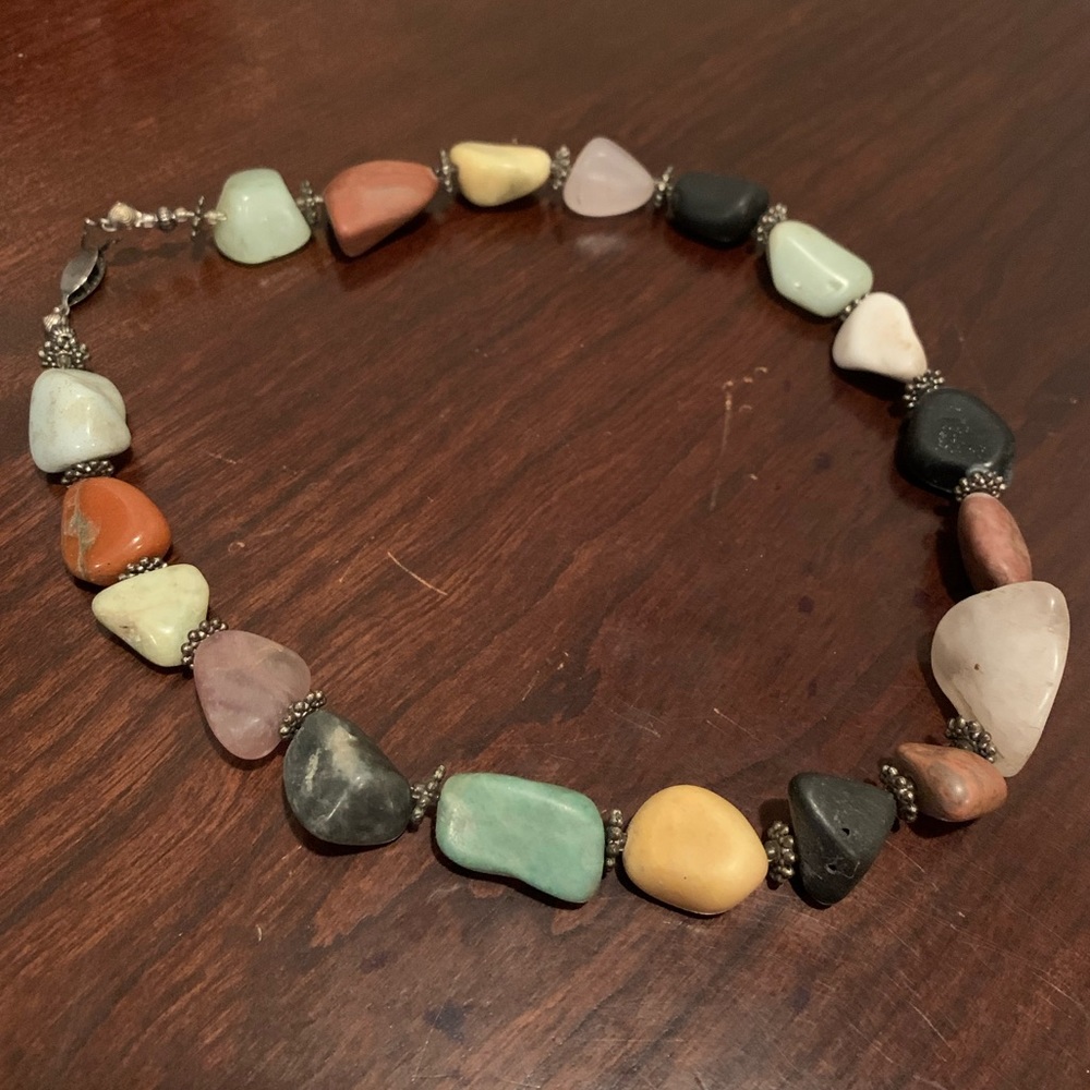 Genuine Rock Statement Necklace